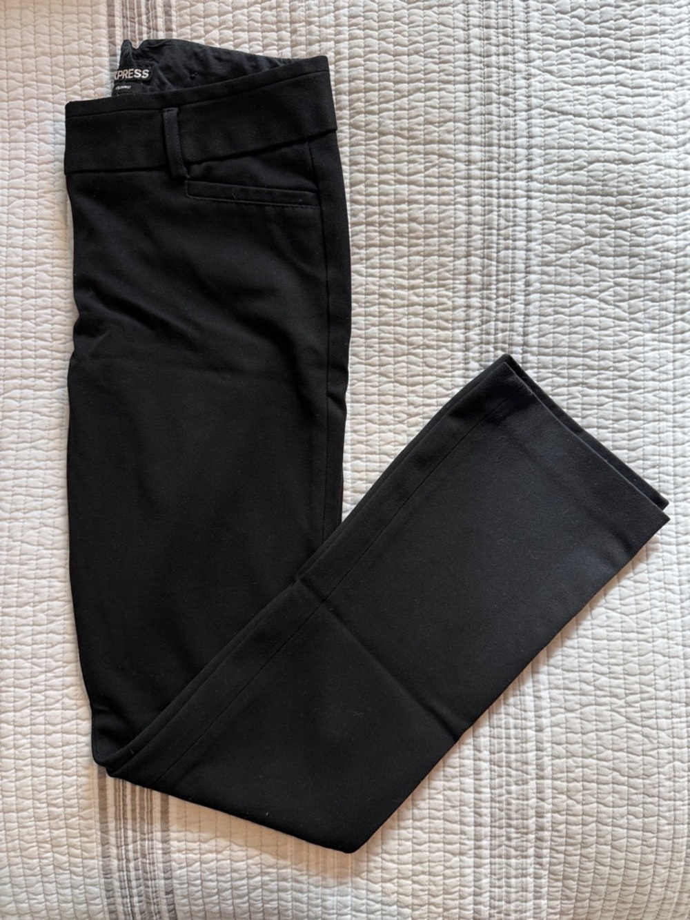 Express Women's Black Dress Pants - Slim Straight 00S